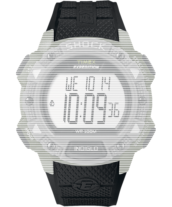 correas | Timex Correa de repuesto para Expedition Shock Cat. unisexo P08BBP580 negro
