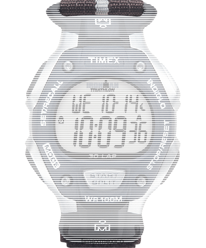 correas | Timex Correa de repuesto para Ironman Classic 30 de tamaño completo. unisexo P08BBP708 negro