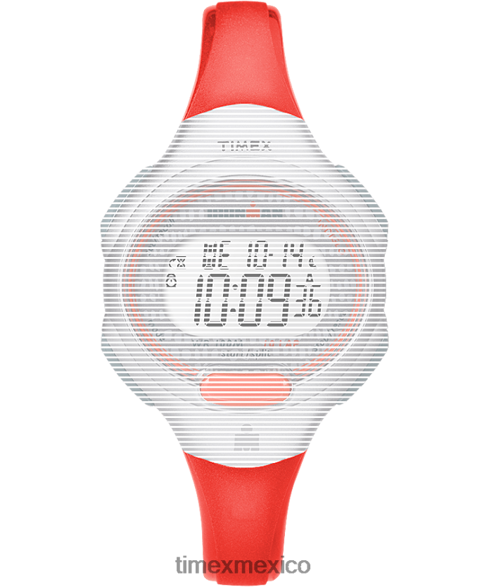 correas | Timex Correa de resina de repuesto de 12 mm para Ironman Essential 10 de tamaño mediano. unisexo P08BBP584 naranja