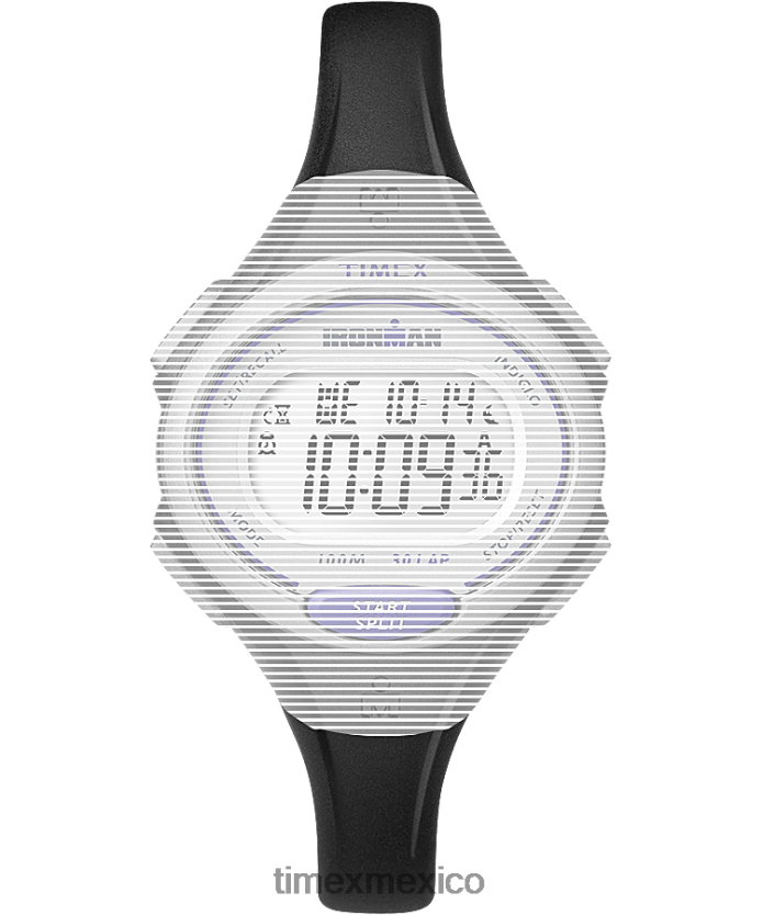 correas | Timex Correa de resina de repuesto de 12 mm para Ironman Essential 30 de tamaño mediano. unisexo P08BBP610 negro
