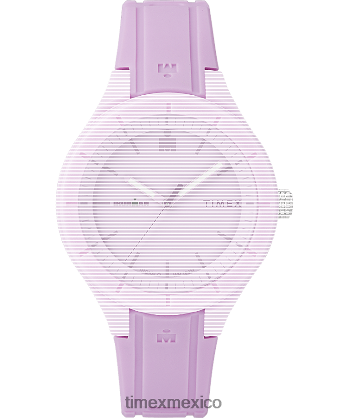 correas | Timex Correa de silicona de repuesto de 18 mm para Ironman Essential. unisexo P08BBP613 púrpura