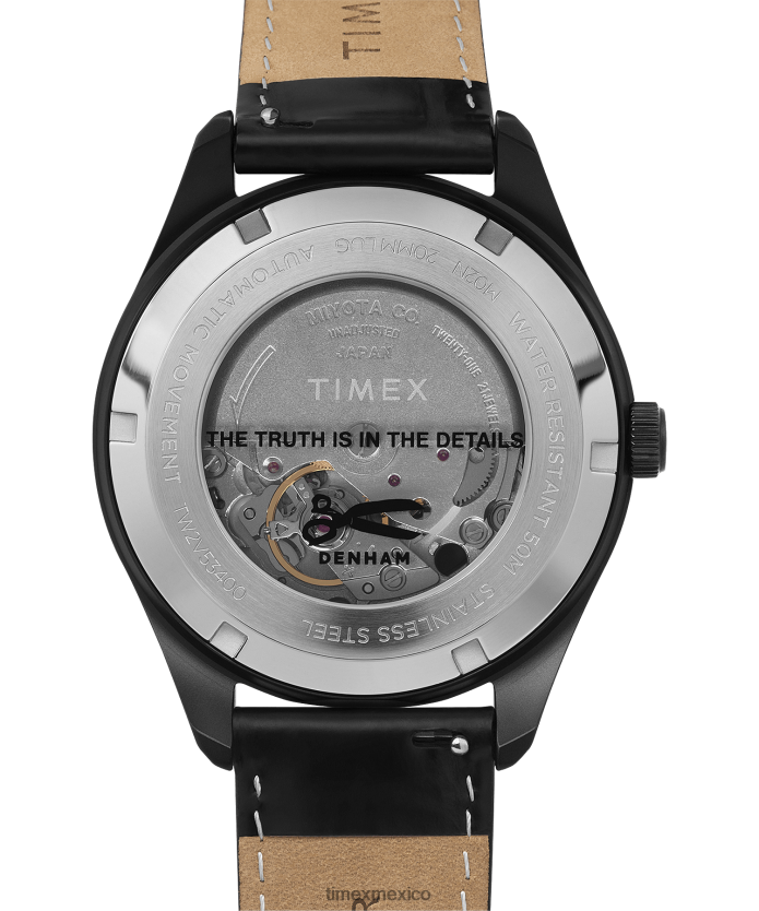 relojes | Timex x denham waterbury automatico hombres P08BBP46 negro