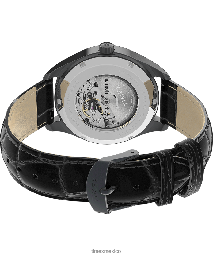 relojes | Timex x denham waterbury automatico hombres P08BBP46 negro