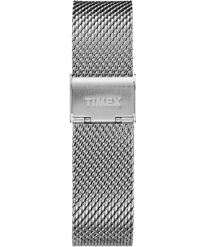 relojes | Timex reloj fairfield cronógrafo de 41 mm con correa de malla hombres P08BBP104 tono plateado/blanco