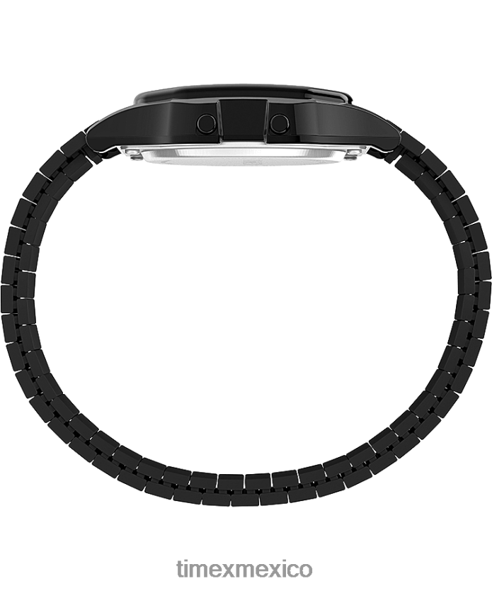relojes | Timex Reloj con banda de expansión de acero inoxidable T80 de 34 mm. hombres P08BBP171 negro