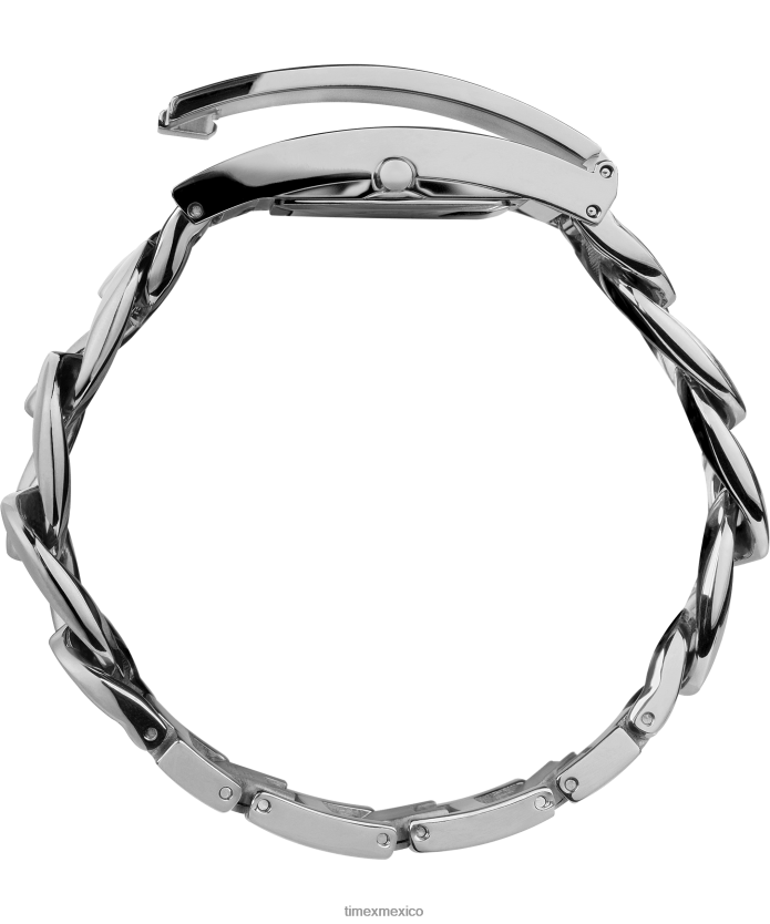 relojes | Timex Reloj con pulsera de identificación del campeonato de la UFC de 30 mm. hombres P08BBP151 tono plateado