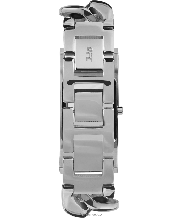relojes | Timex Reloj con pulsera de identificación del campeonato de la UFC de 30 mm. hombres P08BBP151 tono plateado