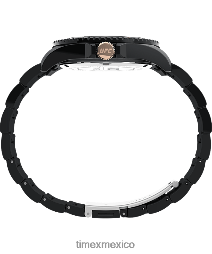 relojes | Timex reloj ufc debut de 42 mm con pulsera de acero inoxidable hombres P08BBP170 negro