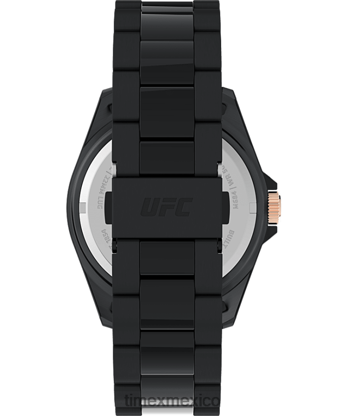 relojes | Timex reloj ufc debut de 42 mm con pulsera de acero inoxidable hombres P08BBP170 negro