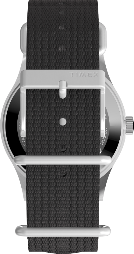 relojes | Timex x reloj todd snyder mk1 de 40 mm con correa de tela hombres P08BBP1 acero inoxidable/negro/otro