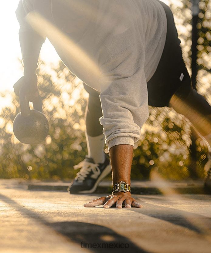 relojes | x TIMEX reedición de huckberry ironman flix hombres P08BBP78 gris negro