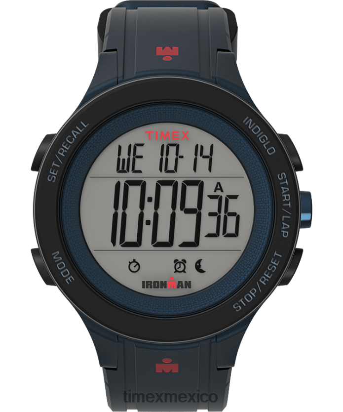 relojes | Timex reloj ironman t200 42mm con correa de silicona hombres P08BBP273 azul