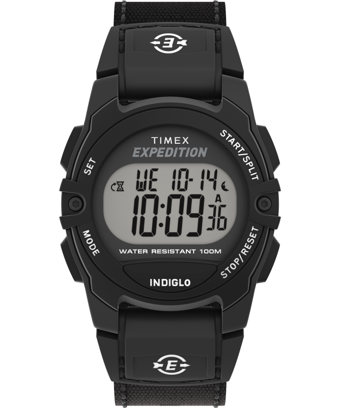 relojes | Timex Reloj Expedition Cat mediano de 34 mm con correa de tela hombres P08BBP257 negro