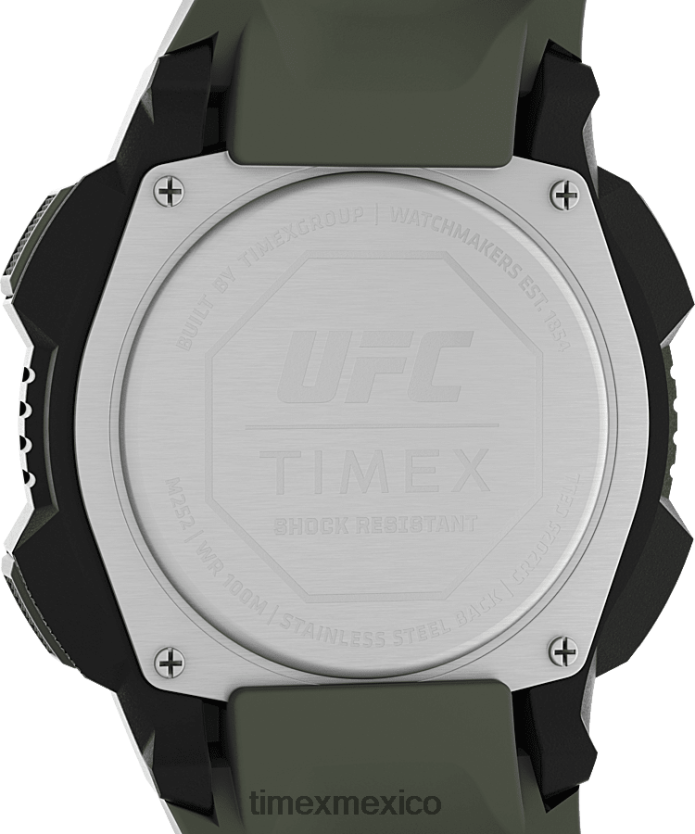 relojes | Timex reloj ufc core shock de 45 mm con correa de resina hombres P08BBP268 negro/camuflaje