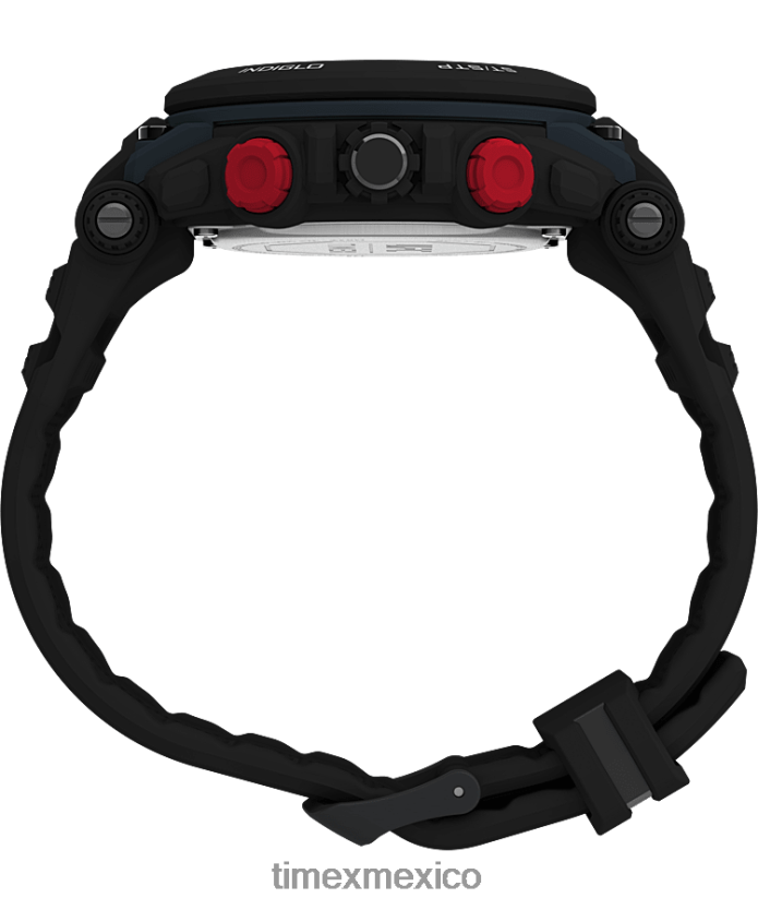 relojes | Timex reloj ufc impact de 50 mm con correa de resina hombres P08BBP252 negro