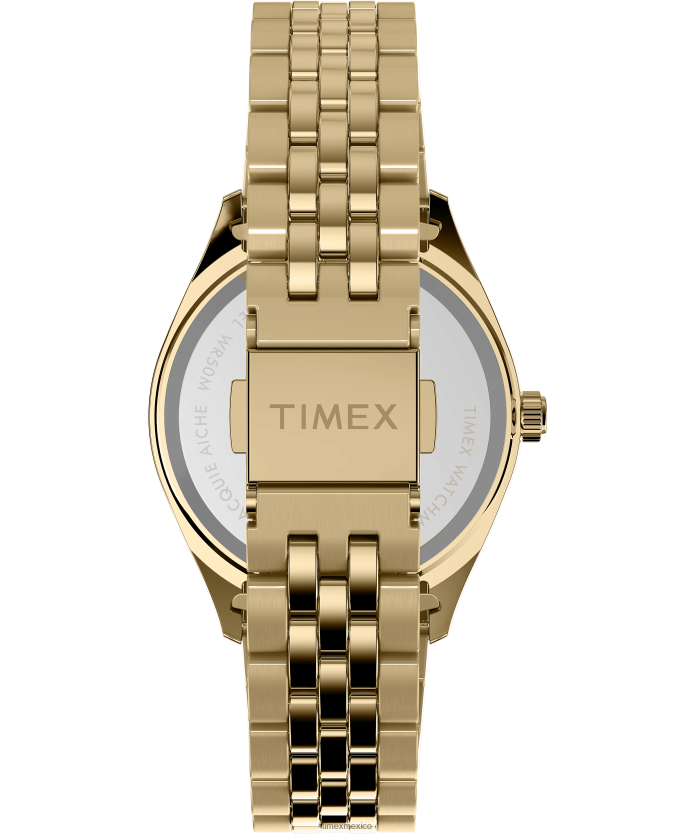 relojes | Timex reloj Legacy x Jacquie Aiche lapislázuli Tribe Eye de 36 mm mujer P08BBP321 tono dorado/azul