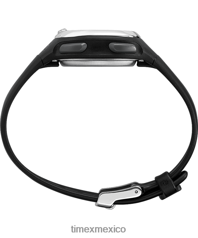 relojes | Timex Reloj de actividad y frecuencia cardíaca ironman heartfit transit+ con correa de resina de 33 mm mujer P08BBP402 negro/tono plateado