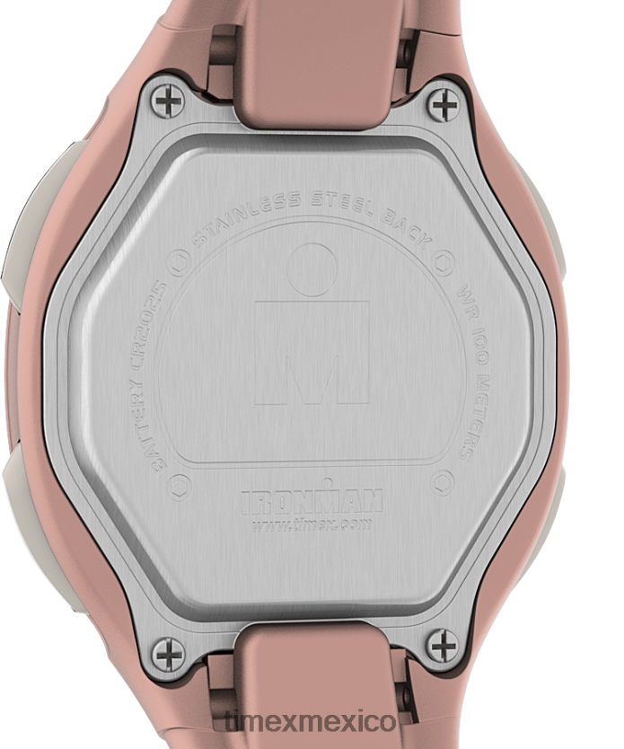 relojes | Timex reloj transit de 33 mm con correa de resina mujer P08BBP406 tono rosa/oro rosa